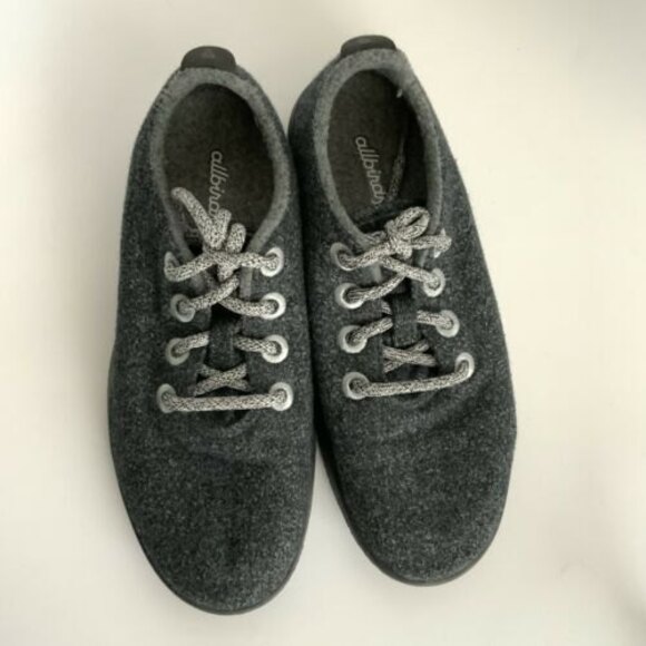 Allbirds Wool Runners 7M Natural Black Comfort Shoes - Picture 9 of 10